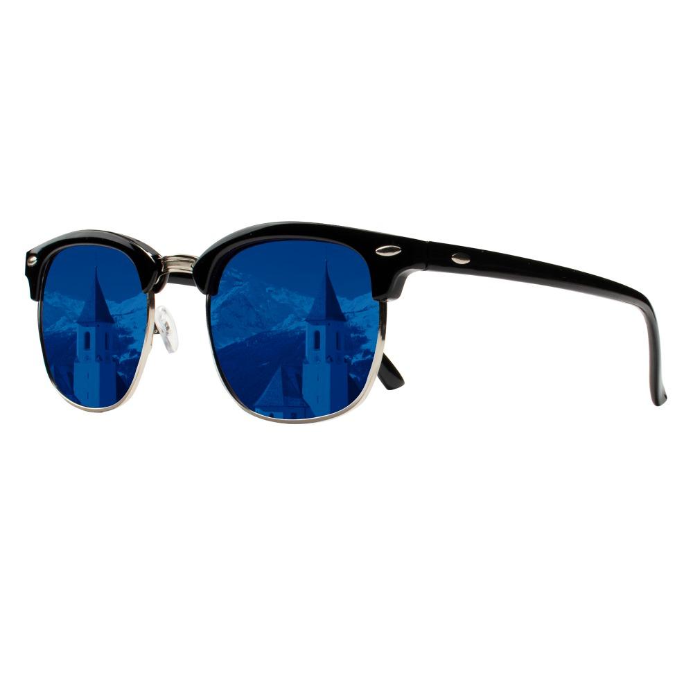 5 шт. Классические Солнцезащитные Очки Мужские Женские Ретро Высокое Качество Солнечные Очки Заклепка Женские Мужские Модные Зеркальные Очки