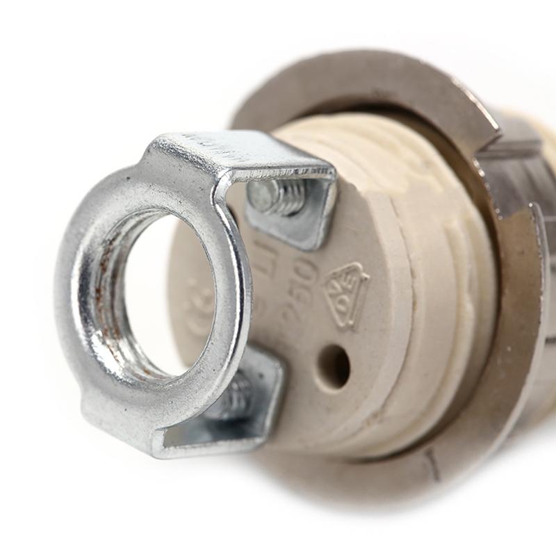 1 шт., аксессуары для освещения, цоколи ламп G9 с металлическим наружным кольцом и держателем