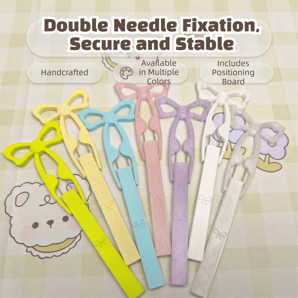 Plastic Perler Bead Pen Non-Slip Grip Bead Picking Tool Double Needle Tweezer For Handmade Crafts