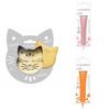 Cat Embossed Cookie Kit + 2 Pastel Pink and Orange Chocolate Pens