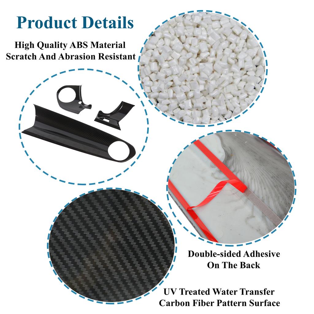 Декоративная крышка панели приборной панели центральной консоли для Chevrolet Camaro 2016 2017 2018 2022 салон автомобиля