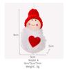 Charming Mini Snowman Plush Doll Ornament Perfect For Christmas Tree Decor