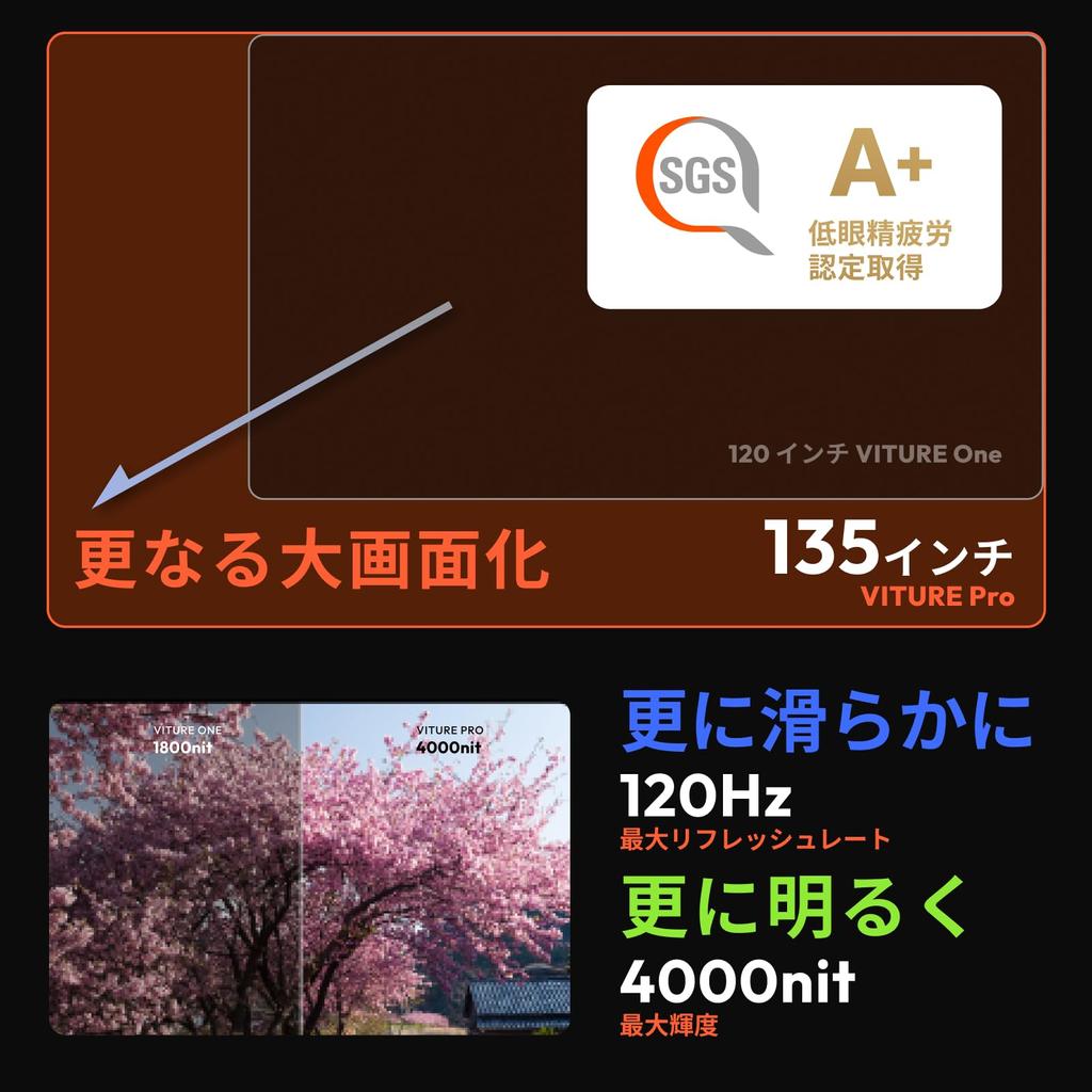 VITURE Pro XR Glasses [Authorized Retailer] (Jet Black)