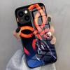 Чехол для телефона Rapper D-Duki Ameri 5202 Для IPhone 17 Air Pro Max 16 15 14 13 11 Plus Стеклянная крышка