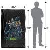 Beetlejuice Beetlejuice 2024 Vintage Poster Blanket