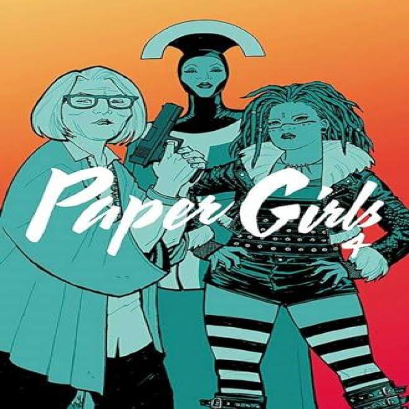 Paper Girls Volume 4 by Brian K Vaughan Paperback Book 9781534305106