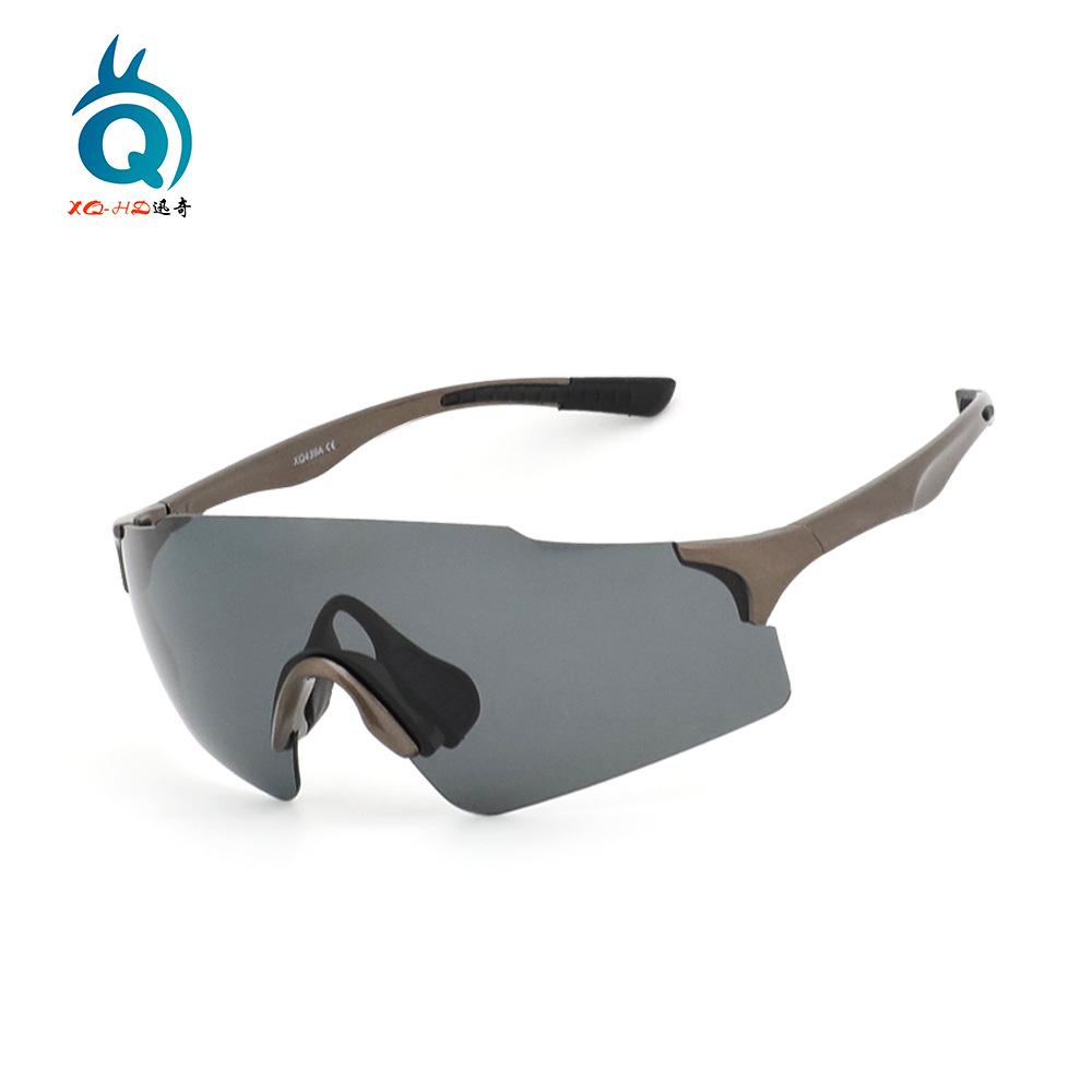 Frameless Cycling Glasses for Outdoor Sports Marathon running glasses for men and women, colorful polarized, windproof, polarized certified
