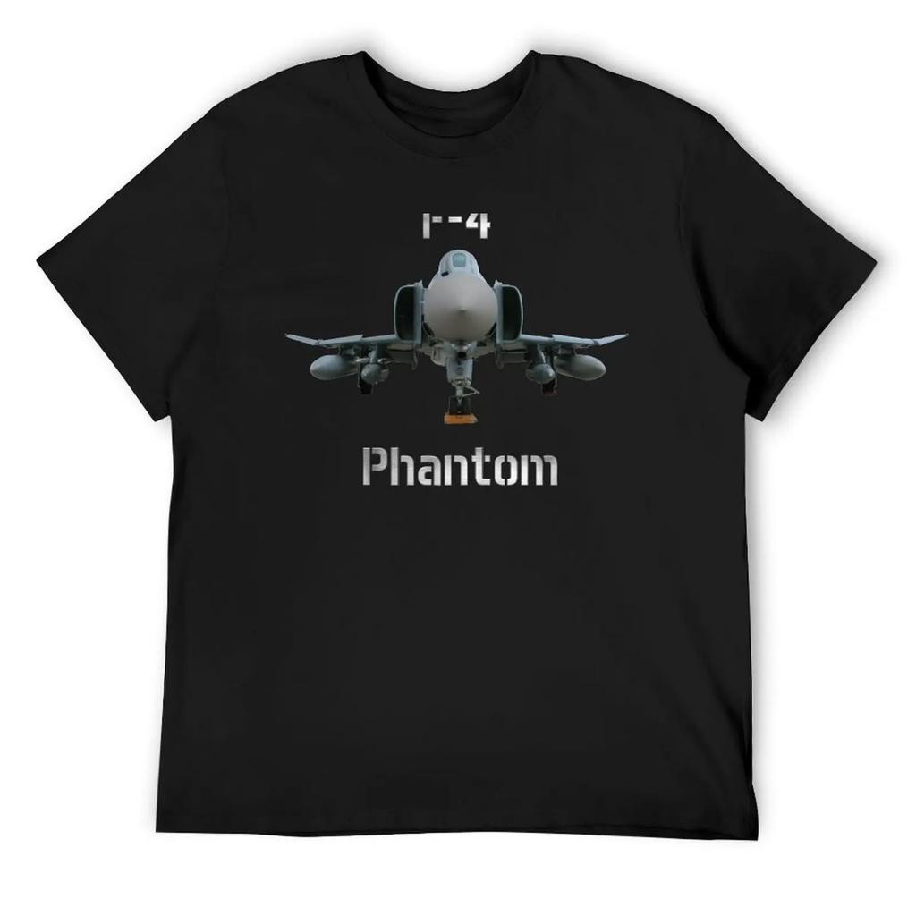 Истребитель F-4 Phantom, реактивный, перехватчик Футболка летние топы хлопковые футболки с принтом хлопковые мужские футболки однотонные белые футболки мужские