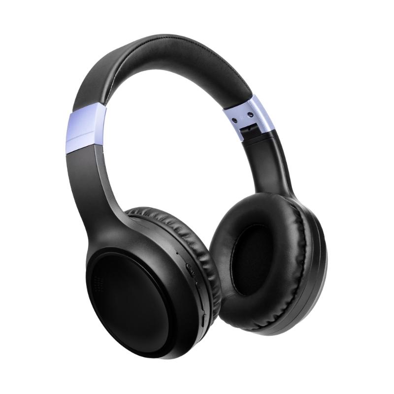 Active Noise Cancelling Headphone Wireless Over Ear Bluetooth-compatible Headphone Deeper Bass for Travel Office