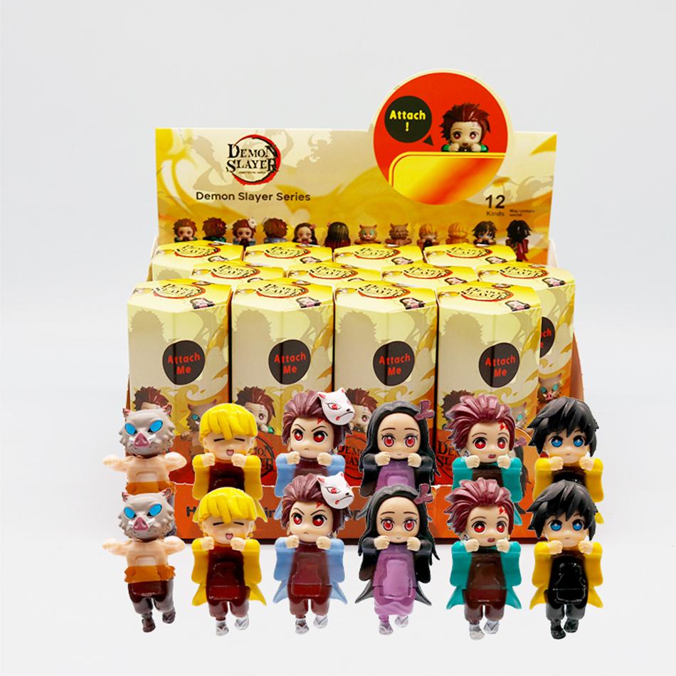 Новая серия Party Angel Demon Slayer Blind Box Украшение для автомобиля Экран настольного компьютера Купидон Рука Модная игровая кукла Подарок на день рождения