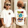 Dragon Ball Japanese Anime Printed Men's T-Shirt Goku Boy Children's Harajuku Short Sleeve Kids Summer Girls T-shirt Clothing