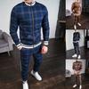 Men's Tracksuit Casual Men's Clothing European and American Fashion Plus Size Sportswear Suit Mens Clothing