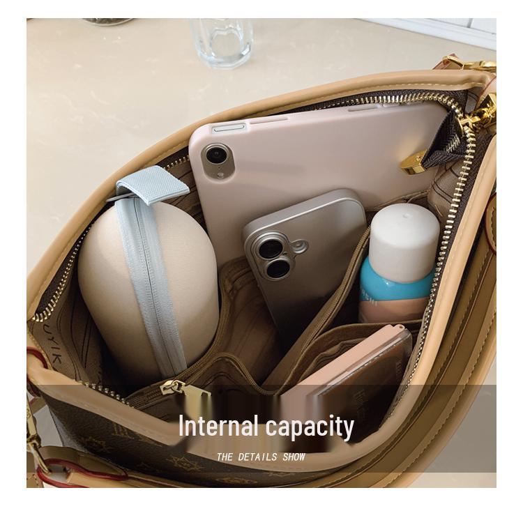 Ниша 2025 Мини-тоут: Высококачественная универсальная женская сумка кроссбоди с цветочным дизайном