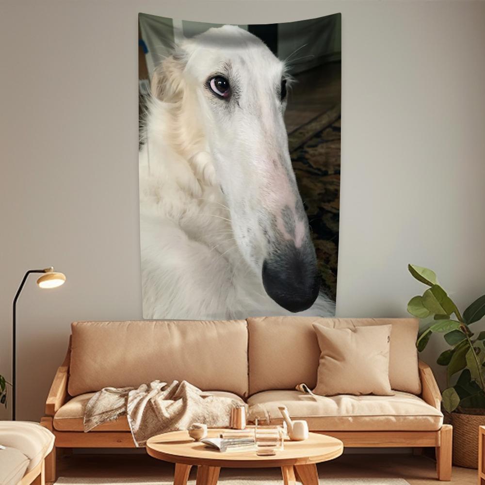 Funny Animal Meme Tapestries Let Me Do It For You Dog Kawaii Room Decoration Aesthetics Wall Hanging Dorm Bedroom Backdrop