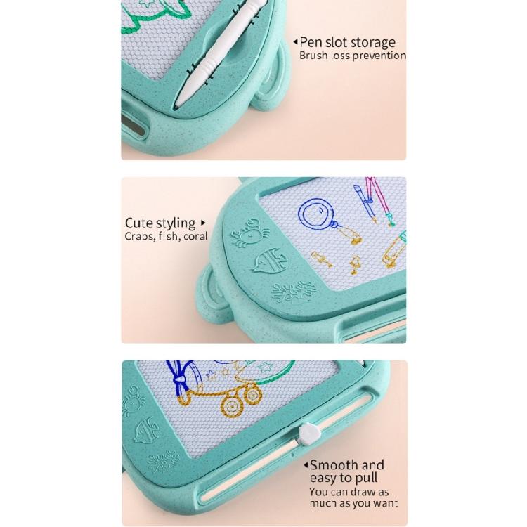 Портативная магнитная доска для рисования для детей, многоразовая дорожная игрушка с 4-цветным рисунком, развивающий подарок для малышей