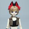 Для кукол BJD 1/3 BJD 1/4 Вочьи уши Животная повязка на голову Наряд DIY Подарок Аксессуары для кукол Сидячая вечеринка Игра DIY Подарочные игрушки