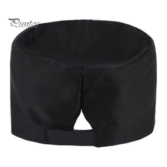 Поварской колпак унисекс для кухни, колпак для ресторана отеля, колпак повара с хорошей воздухопроницаемостью, полый сетчатый верх, рабочая кепка официанта, колпак для повара, мастерская, заводская кепка