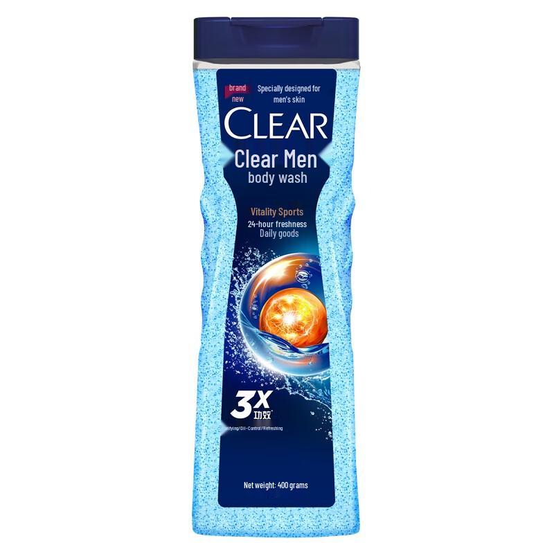 Clear Men Балансирующий гель для душа для контроля жирности