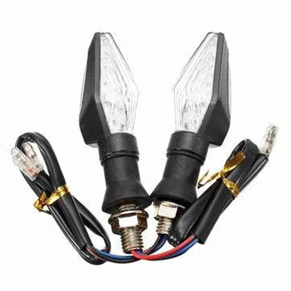 JIAHER Motorcycle Turn Signal LED 2 Color Turn Signal Motorcycle Turn Light - 4