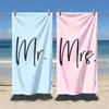 Коллекция пляжных полотенец для пары Mr & Mrs, 2 шт.