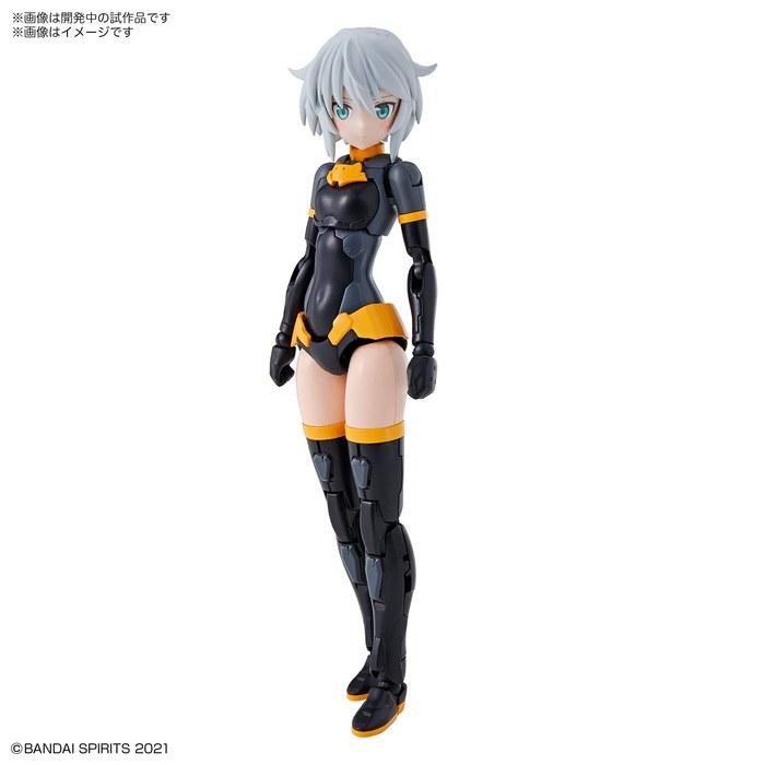 BANDAI SPIRITS 30MS RISSETTA [Цвет A] Масштаб 1/144 Пластиковая модель с цветовой кодировкой 197704 Черный/Желтый
