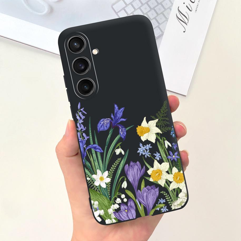 Для Samsung A25 5G 2023 Чехол SM-A256B Милый Утенок-Астронавт Тонкий Мягкий Силиконовый Задний Чехол для Телефона Для Samsung A55 A35 5G A356B Coque