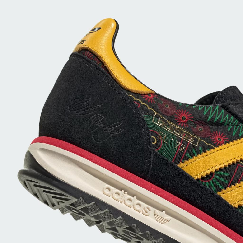 KJ4476 Боб Марли adidas SL72 Разноцветный Темно-зеленый Красный (Мужской)