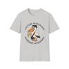 Unisex Softstyle Funny Pelican Oat Milk T-Shirt -  Lactose Free