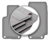 Gray car mats for: BMW Z3 E36/7 convertible (1997-2002)
