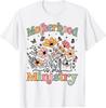 Motherhood Is My Ministry Homeschool Mama Flowers Floral Gift Unisex T-Shirt
