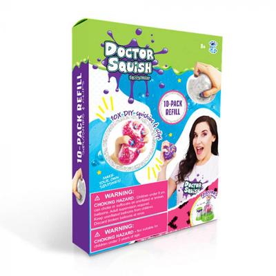 Doctor Squish 10-Pack Refill (Мягкие игрушки и зажимы)