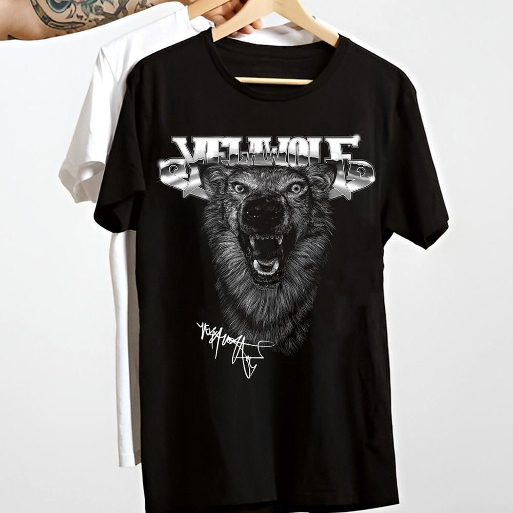 Yelawolf ГОРЯЧАЯ НОВАЯ подписанная черная футболка с коротким рукавом Все размеры JM633 Унисекс футболка
