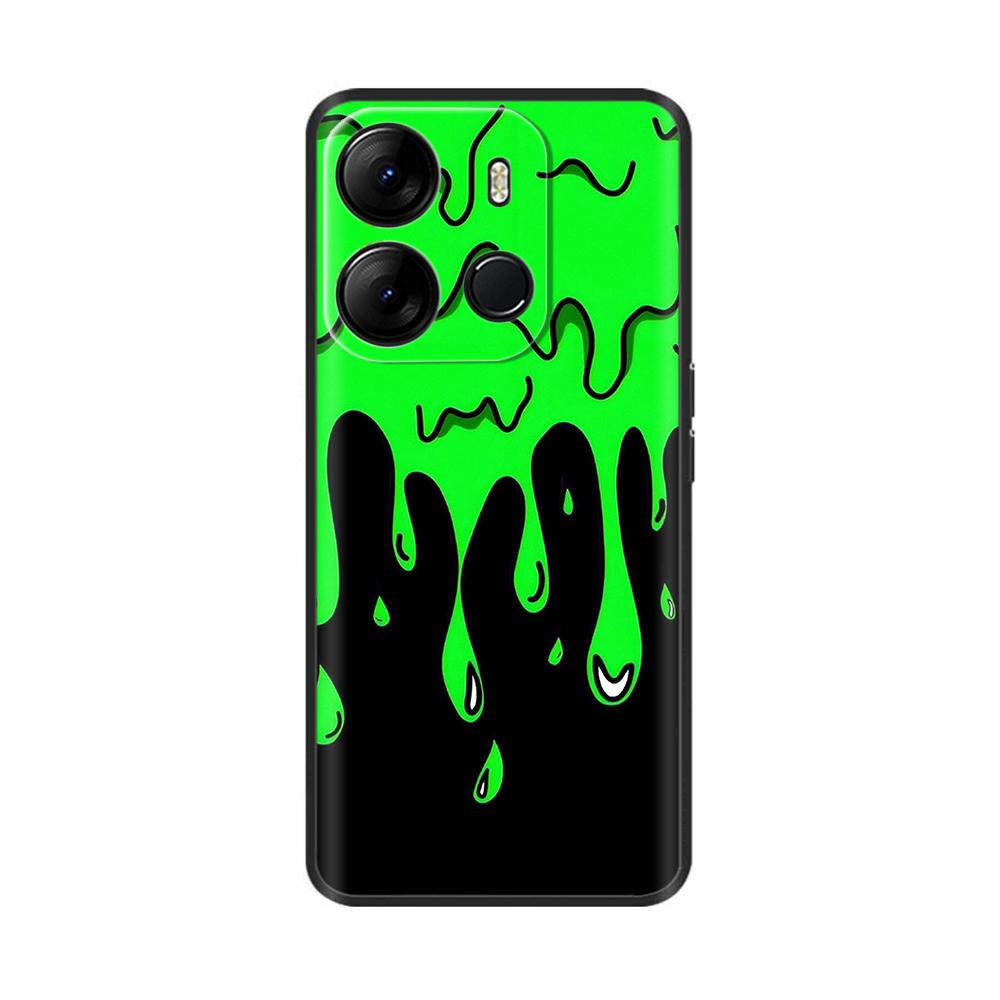Чехол для Tecno Spark Go 2023 Популярный Цветочный Силиконовый Чехол для Телефона Для Tecno Pop 7 Pro Чехол Чехлы SparkGO Защитные Fundas Оболочки