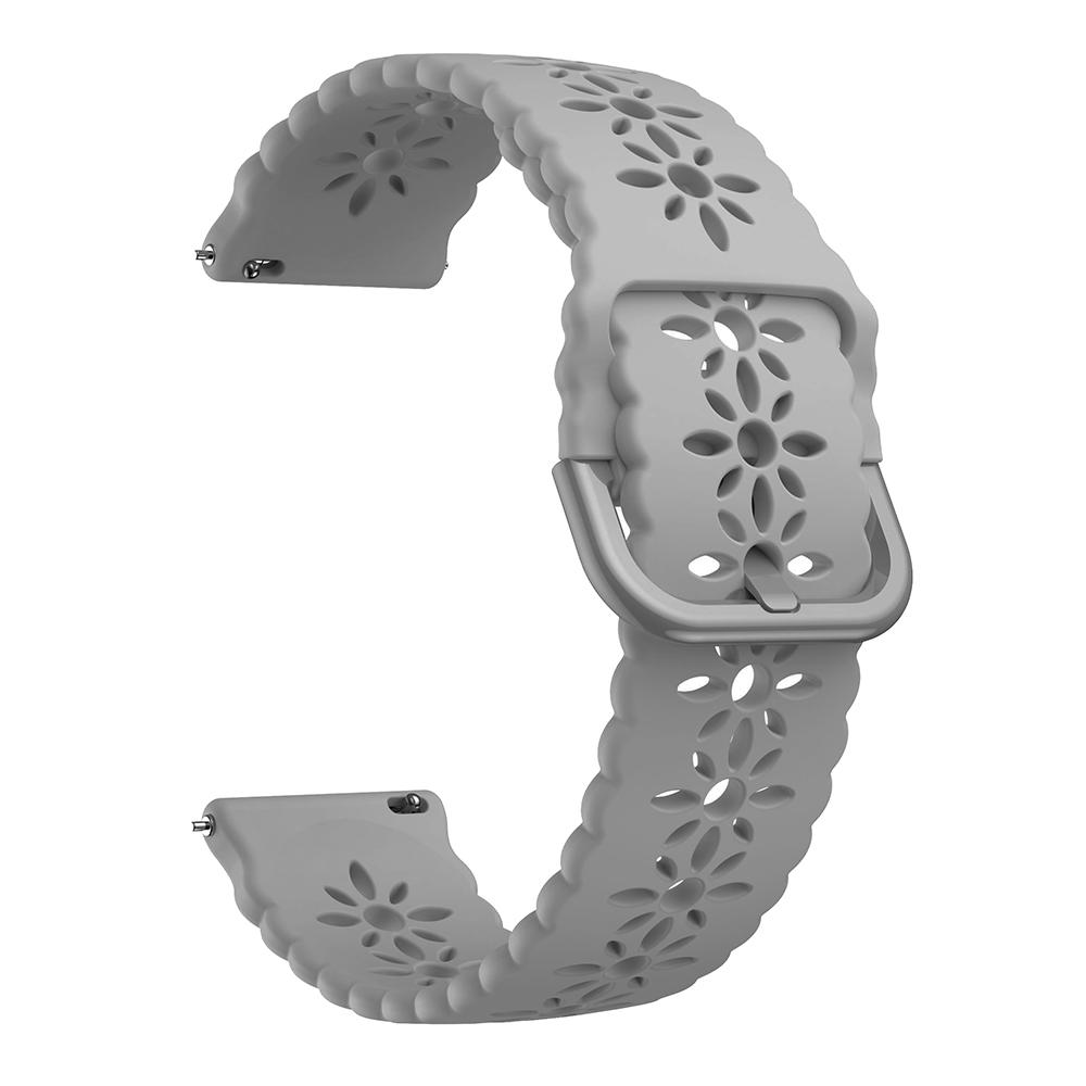 Кружевной силиконовый ремешок 20 мм для Huami Amazfit GTS 4/2 Mini GTS 3 2e Bip, романтический милый браслет-ремешок для Garmin Venu SQ/Venu 2 Plus