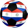 Paraguay Theme Size 5 Soccer Ball, Suitable for Both Indoor and Outdoor Matches, a Gift Suitable for Everyone.