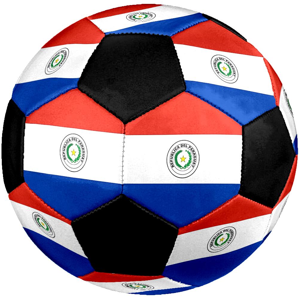 Paraguay Theme Size 5 Soccer Ball, Suitable for Both Indoor and Outdoor Matches, a Gift Suitable for Everyone.