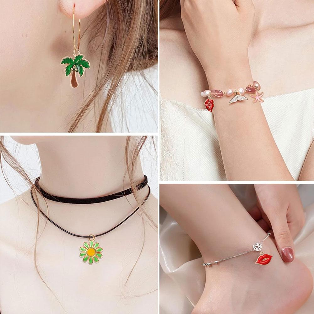 6/12/20 шт., креативный кулон из сплава в виде панды, фруктов, животных, аксессуары для самостоятельного изготовления ювелирных изделий, кулон, браслет, серьги, ювелирное ожерелье