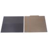3D Printer Build Plate 257x257mm Double Sided PEI PET Magnetic Rubber Spring Steel for Replacement