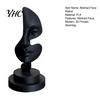 Abstract Human Face Design Art Sculpture, 3D Printed Minimalist Table Ornament, Modern Sculpture Statue for Living Room, Office, Shelf, Coffee