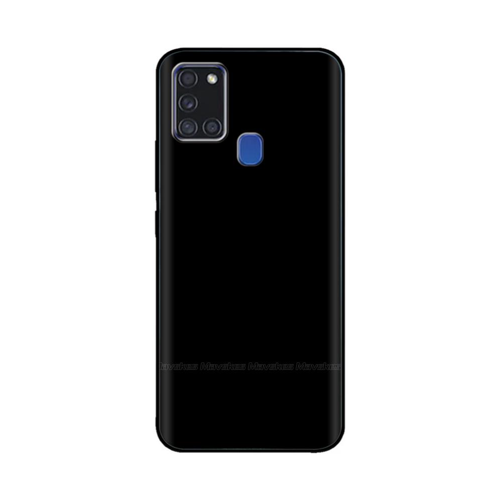 For Samsung A21S Case Silicone Back Protector Phone Soft TPU bumper Case on For Samsung Galaxy A21s GalaxyA21s A 21s a217 Cover