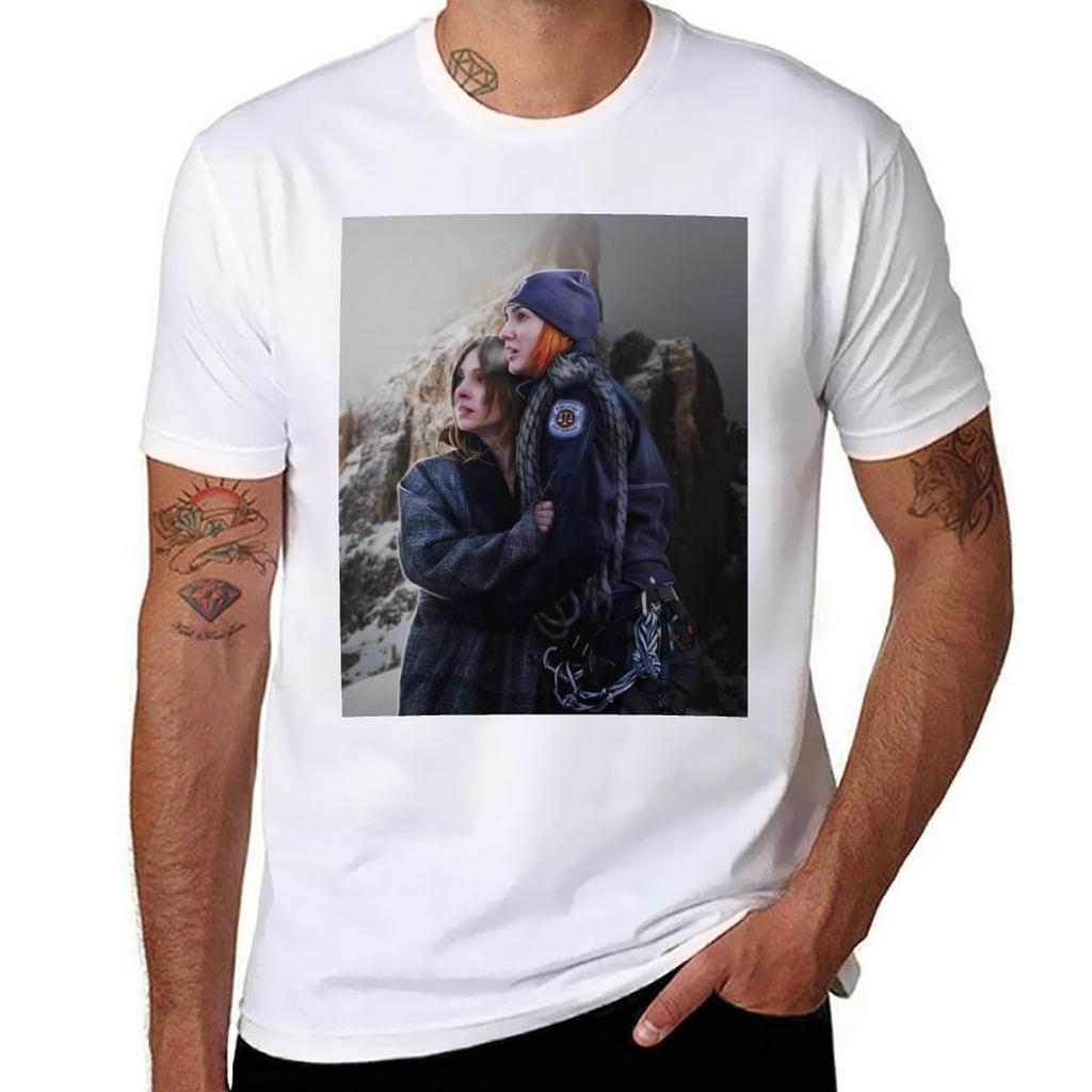 Wayhaught Mountain Rescue Футболка Wynonna Earp Сезон 3 Дышащая футболка для путешествий