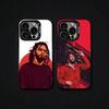 Элитные американские рэперы J. Чехол для телефона C-Cole для iPhone17, 16,15,14,13,12 Pro Max Черный Конфетный Матовый Ударопрочный Чехол