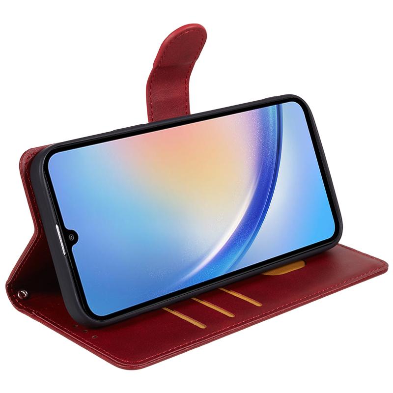 For Samsung Galaxy A05s 4G Case Anti-Scratch PU Leather Wallet Flip Phone Cover