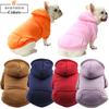 Dog Winter Hooded Sweatshirt for Small and Medium Doggy Pet Coat Puppy Cat Jacket Clothes Chihuahuas French Bulldog Costume