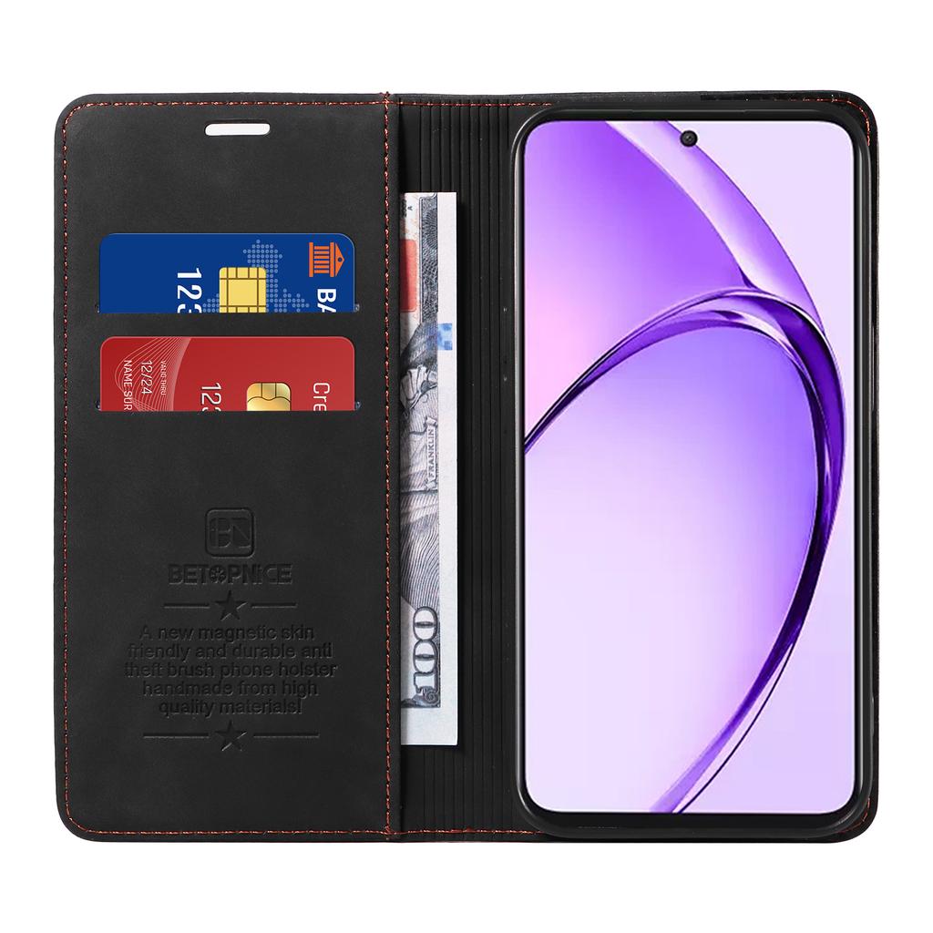 BETOPNICE 003 For Oppo A3 Pro (Global) 5G/A3 Pro (India) 5G Leather Case Stand Wallet Phone Cover