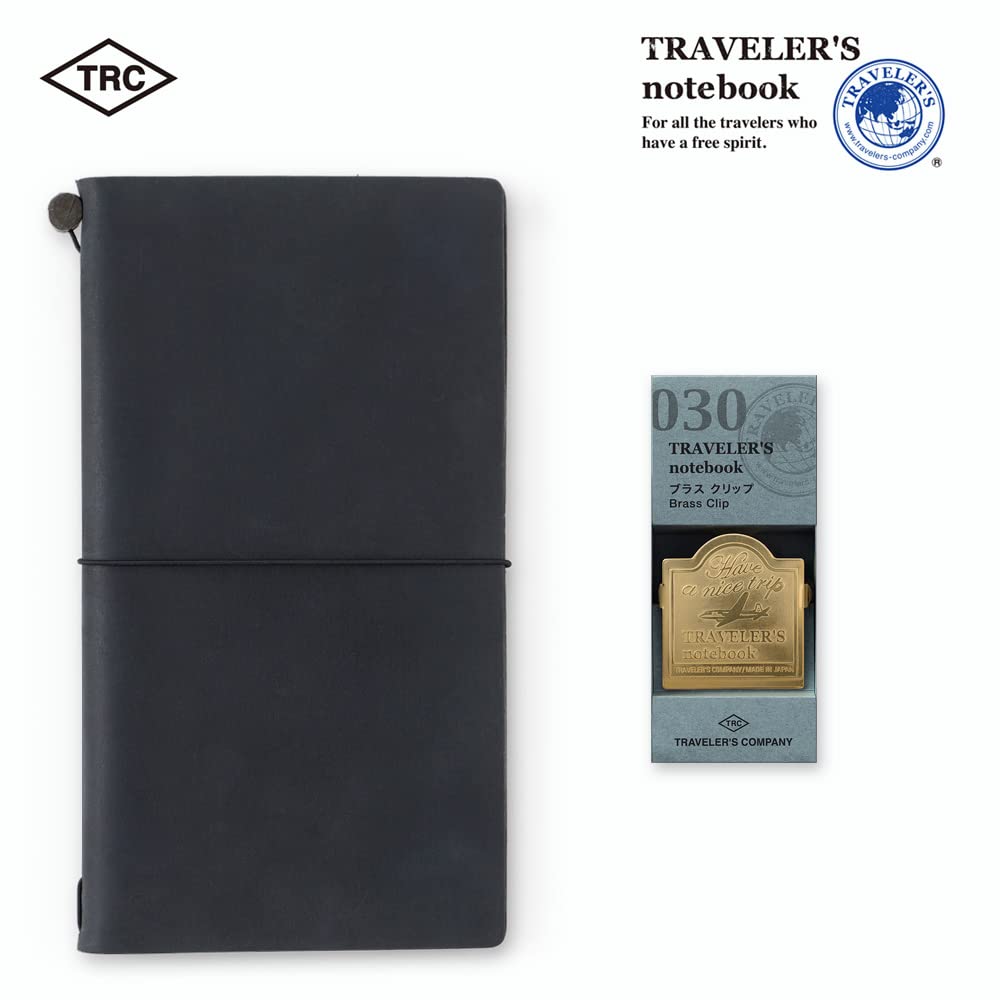 DESIGNPHIL Клипса Traveler's Company Traveler's Notebook из латуни с дизайном самолета (43090006)