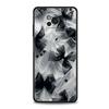 Чехол для телефона Xiaomi Poco F7 F6 F5 F4 F3 X7 X6 X5 X4 X3 NFC M4 C51 C55 GT Мягкий ТПУ Чехол Capas Черный Бант Искусственный Жемчуг Расписной