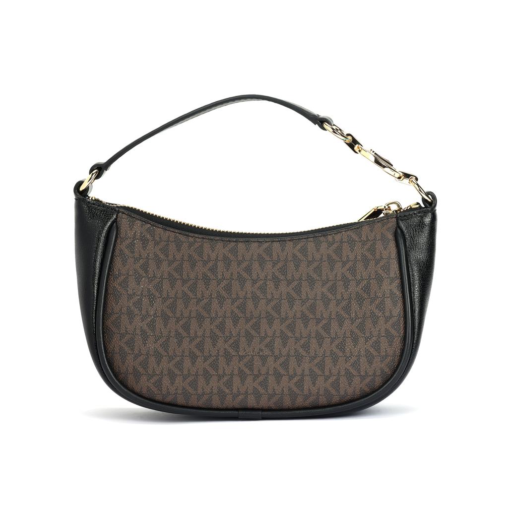 Michael Kors Логотип Классический Монограмма Фурнитура Застежка-молния Кожа и Синтетическая Кожа Ручная Сумка Через Плечо Маленькая 32F3G2EC5B-292