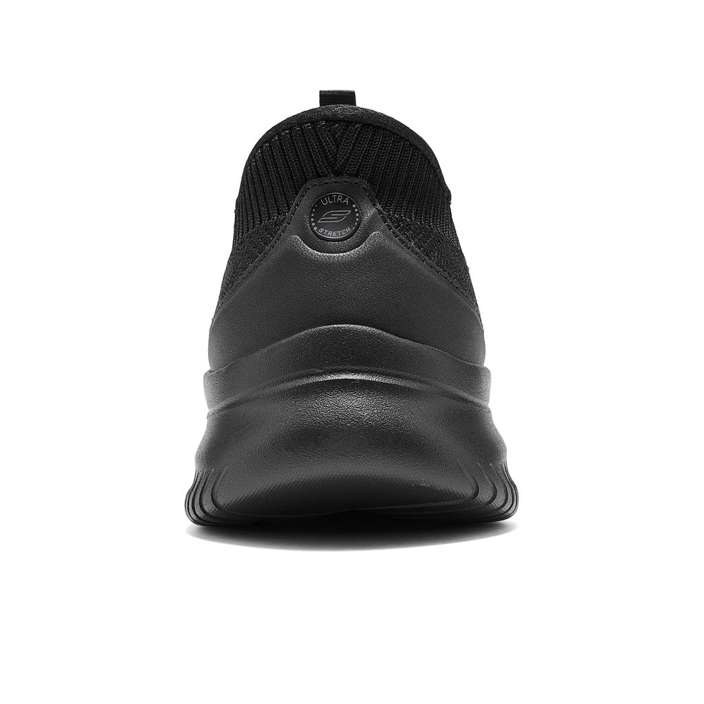 Skechers Спортивные мужские удобные универсальные дышащие поддерживающие упругие кроссовки для ходьбы Мужские кроссовки Черный 233201-BBK