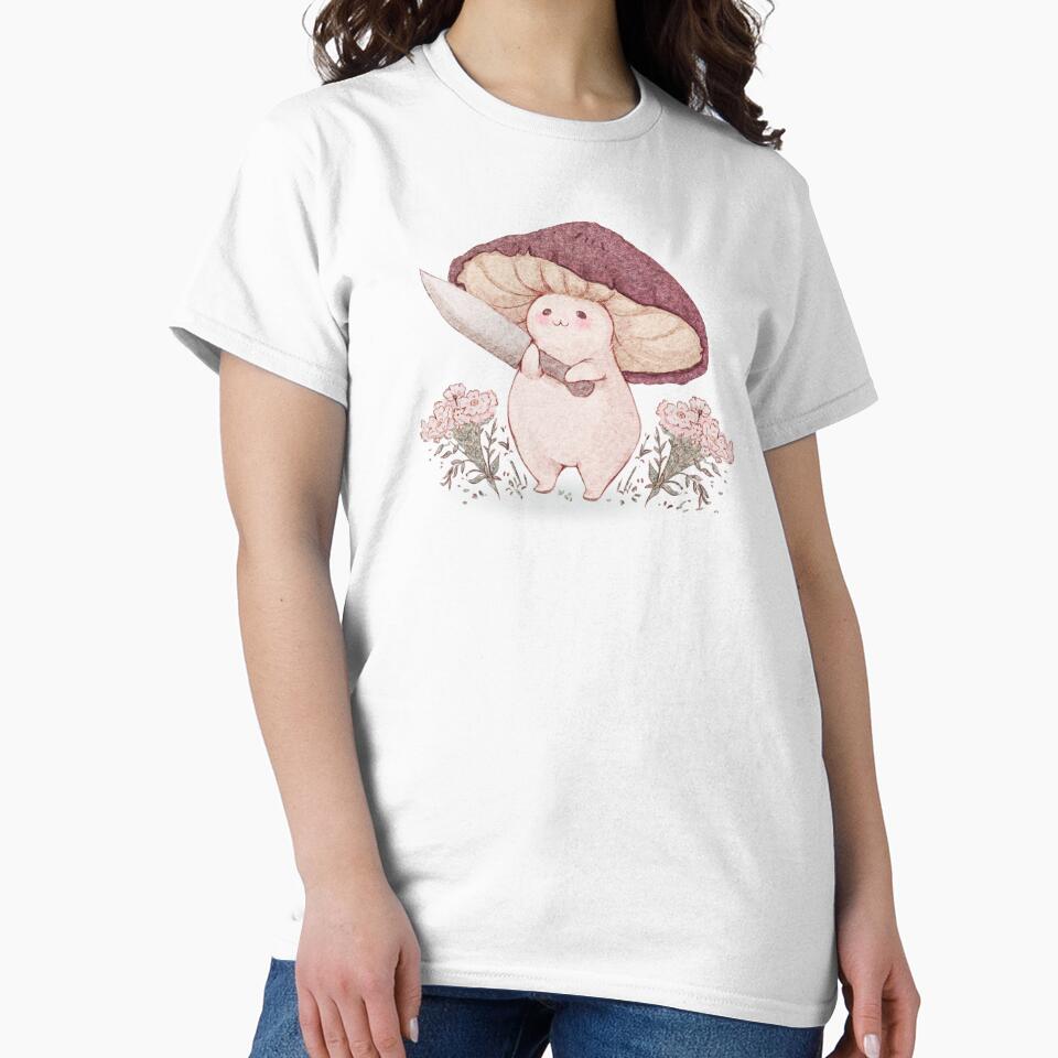 Let me see what you have little Mushroom (no text) Classic T-Shirt